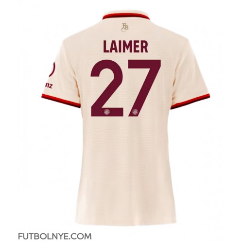 Camiseta Bayern Munich Konrad Laimer #27 Tercera Equipación para mujer 2024-25 manga corta